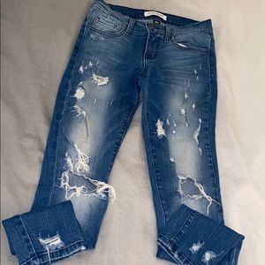 Flying Monkey Ripped Skinny Jeans